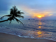 Sonnenuntergang auf Ko Samui